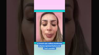 BOMBA  Andressa Urach fala ao Vivo [upl. by Annaohj884]