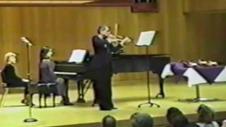 Kreisler Recitativo and Scherzo performed by Thomas Halpin  violin [upl. by Windsor]