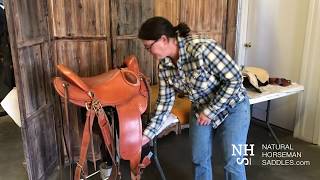 How to change your fenders on a western saddle [upl. by Blanche]