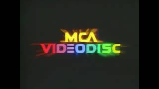 MCA VideoDisc logo PAL Toned 43024 [upl. by Beesley875]