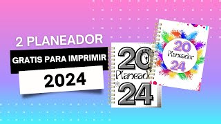 Planner para imprimir pdf gratis planner2024 [upl. by Ysle263]