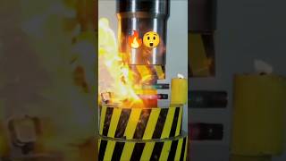 What happened to this lighter compilation machine satisfying hydraulicpresschannel shortvideo [upl. by Suilenrac]