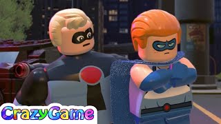 LEGO The Incredibles Walkthrough Part 11  Chapter 11 Above Parr The Incredibles [upl. by Milissa]