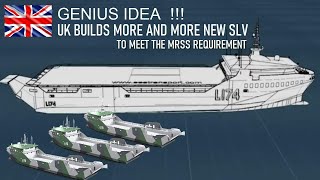 Genius idea UK to build More and More New Stern Landing Vessels SLV to meet the MRSS requirement [upl. by Ja]