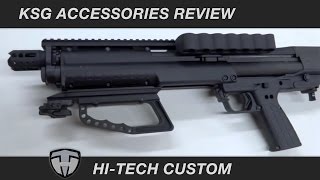 KelTec KSG Accessories by HiTech Custom Must have upgrades Extended selector switch [upl. by Dwight]