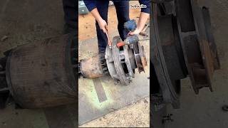 Dismantling old motor for recycling tools skills [upl. by Fax]