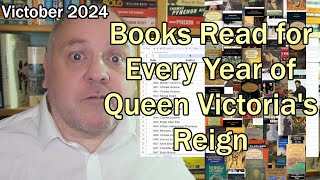 Books Ive Read for Every Year of Queen Victorias Reign victober [upl. by Kinna592]