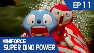 KidsPang MINIFORCE Super Dino Power Ep11 Who Shrunk Volt and Samy [upl. by Enilauqcaj786]