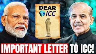 PCB writes a Letter to ICC  Double Standards from Indian Government  Champions Trophy Update 2025 [upl. by Coniah700]