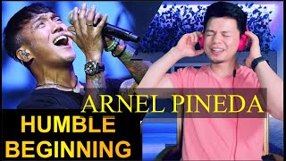 quotEVERSINCE THE WORLD BEGANquot ARNEL PINEDA humble beginning  SURVIVOR  MUSIC ENTHUSIAST NURSE REACTS [upl. by Acyssej]