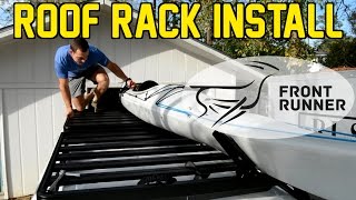 Front Runner SlimLine II Roof Rack Install [upl. by Ainot563]