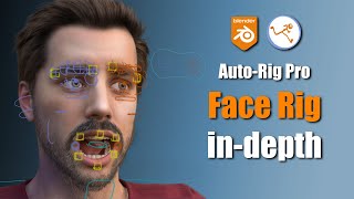 All about the AutoRig Pro Face Rig indepth tutorial [upl. by Aicaca]