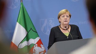 Merkel „Armin Laschet kann Deutschland als Kanzler führen“ [upl. by Keith]