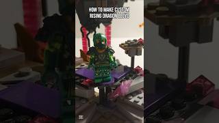 How to make custom rising dragon Lloyd s2 p2 ninjago lego custom [upl. by Almund]