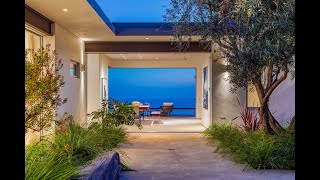 Beach Front House Tour  Malibu Luxury Real Estate [upl. by Nrek]