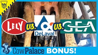 Lely vs DeLaval vs GEA Milking ROBOTS  Whats the Difference  BOCP  BONUS EPISODE [upl. by Iasi]