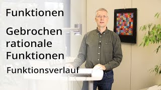 Gebrochen Rationale Funktionen Verhalten bei Polstellen Definitionslücke  Mathe by Daniel Jung [upl. by Jareb726]