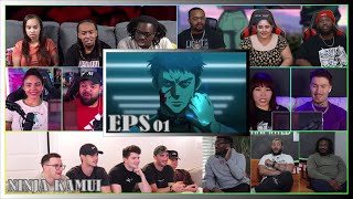 Ninja Kamui Episode 1 Reaction Mashup [upl. by Allekram]