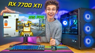 The ULTIMATE 1440p Gaming PC Build 2024 🥳 RX 7700 XT Ryzen 7700  AD [upl. by Behlke]