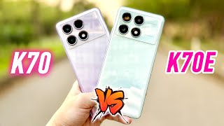 So sánh Redmi K70 và Redmi K70E Chênh đúng 2 Triệu là QUÁ XỨNG ĐÁNG [upl. by Nate]