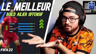 LE MEILLEUR BUILD AG  AD CLUB PRO  FIFA 22 [upl. by Siuraj701]