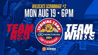 Moncton Wildcats Training Camp 2024  Red vs White Intersquad Game 3 [upl. by Berti696]