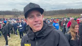 Mike Smith Speaks After His LAST NCAA XC Championship as NAUs Head Coach [upl. by Sokem]