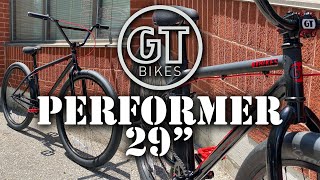 2022 GT Performer 29quot Cruiser BMX Unboxing  Harvester Bikes [upl. by Aihtnyc]