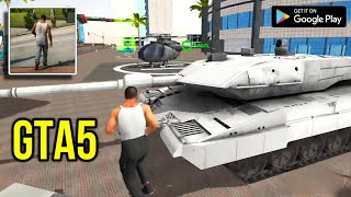 BEST GAME LIKE GTA5 UNDER 100 MB  Gangster Game Grand Mafia City Gameplay In Hindi [upl. by Alegnaed]