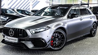 NEW MercedesAMG A45 s 2024  Full Visual Review SOUND [upl. by Kloster]