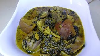 How To Make Nigeria Bitterleaf soup ofe onugbu [upl. by Elleined]