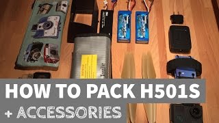 HUBSAN H501s – BEST DRONE TRAVEL PACK HACK [upl. by Hibbs398]