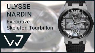 Ulysse Nardin Executive Skeleton Tourbillon review [upl. by Pinelli344]