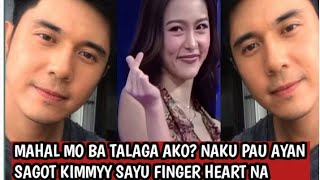 KILIG OVERLOAD ANG POST NI PAULO MAHAL MO BA AKO PUNASAN N ANG LOVE AYAN SAGOT NI KIMMY FINGERHEART [upl. by Ozan]