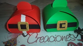 Cajita Dulcero Navidad  How to make a surprise box for christmas DIY [upl. by Tice]