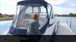 Crownline quotHowToquot Full Camper Canvas Instructional Video [upl. by Halstead]