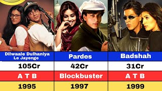 Sharukh Khan All Movies P1🔥 SRK All Hits and Flops Movies List  SRK Films  King  Pathaan2 [upl. by Imojean673]