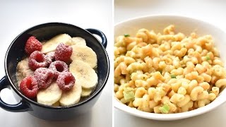 LO QUE COMO EN UN DÍA 14  MACARRONES CON QUESO VEGANO  VIDA VEGANA [upl. by Akerdal]