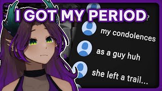 This vtuber got her period on stream [upl. by Tien]