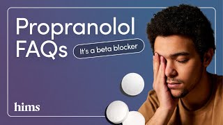 Propranolol FAQs What You Need to Know [upl. by Charteris]