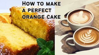 Quick and easy Orange cake recipeEasyfor beginners [upl. by Aneetsirk]