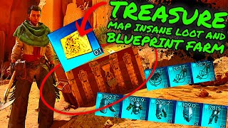 TREASURE MAPS in SCORCHED EARTH How To Get Them and FARM BLUEPRINTS AND LOOT ASA [upl. by Trstram951]