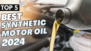 Top 5 Best High Mileage Oil in 2024  Best Synthetic Motor Oil [upl. by Om]