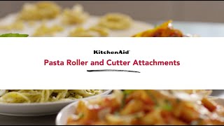 KitchenAid® Attachment Demo Series Pasta Attachments [upl. by Asselim464]