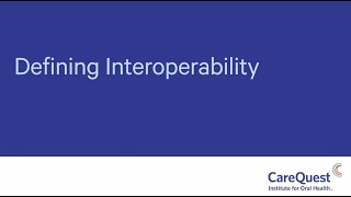 Defining Interoperability [upl. by Eitsirhc]