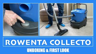 Rowenta Collecto Wet amp Dry Vacuum Cleaner Unboxing amp First Look [upl. by Mcquillin96]