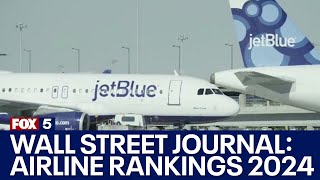 Wall Street Journal unveils 2024 airline rankings [upl. by Ahsien]