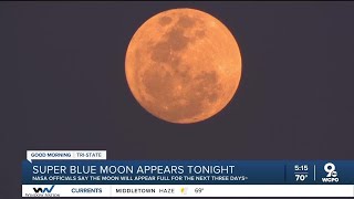 Rare Super Blue Moon tonight why its so unique [upl. by Aira576]