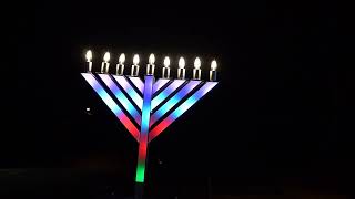 Light Up Luxe Car Menorah [upl. by Atilahs967]