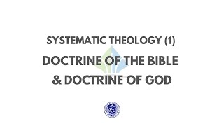 RU  Systematic Theology 1 [upl. by Eltsyrc]